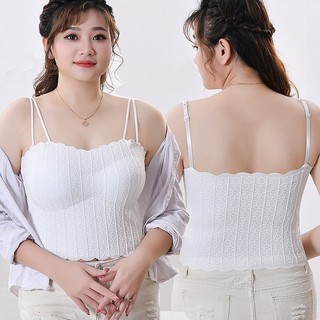 Áo Yếm, Áo Hai Dây Dễ Phối Đồ - Có Đệm Ngực Tiện Lợi, Form Rộng Thời Trang