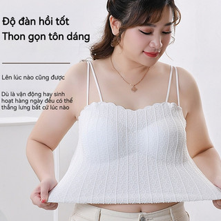 Áo Ba Lỗ Có Đệm Ngực Dành Cho Size Lớn - Thiết Kế Ren Gợi Cảm, Mặc Trong Nhẹ Nhàng Thoải Mái