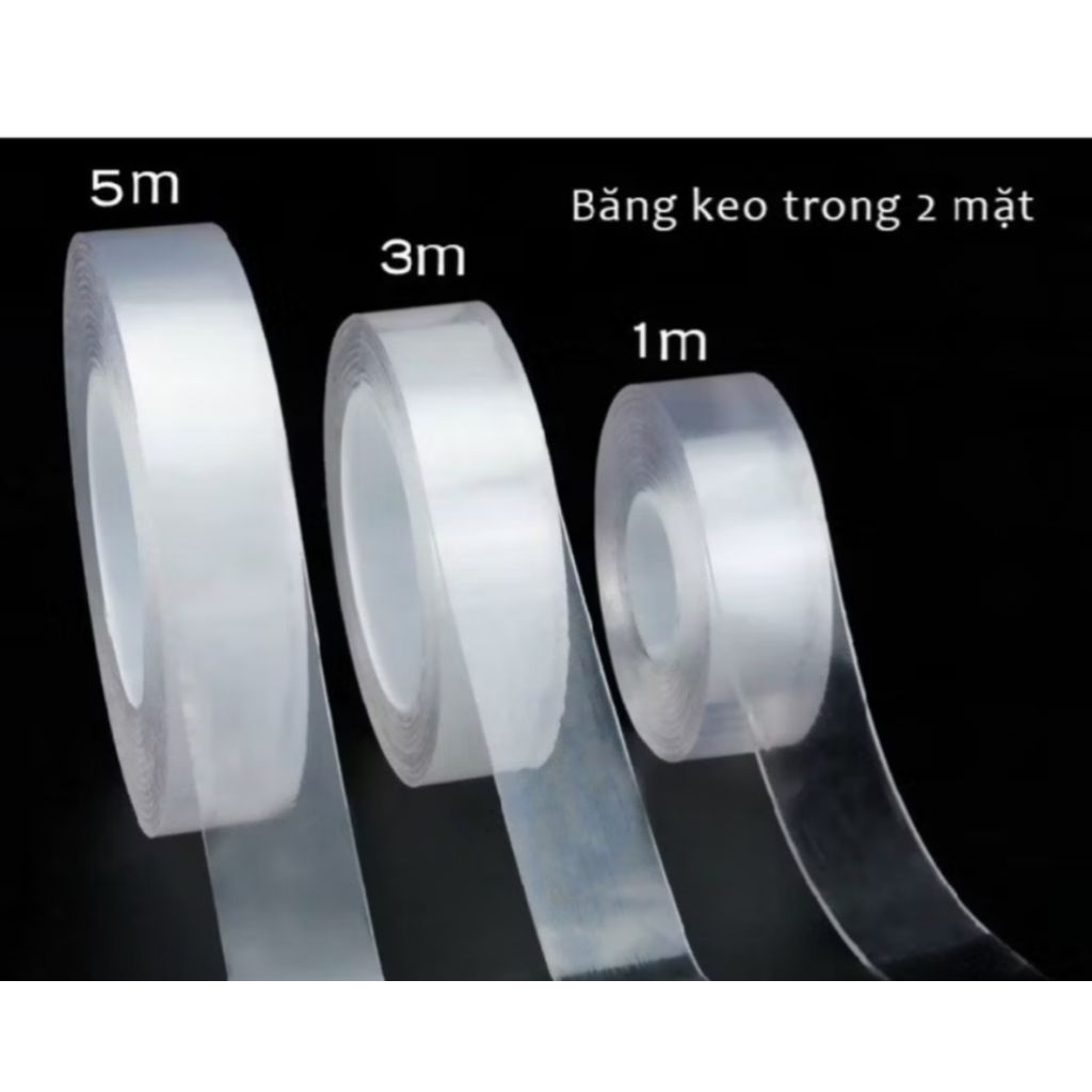 Băng dính trong Nano 2 mặt