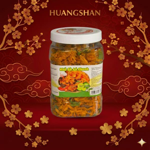 500gram khô gà lá chanh 1 hũ cay vừa Ăn Vặt Snack - HuangShan