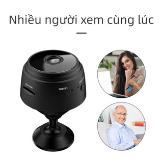 Camera Mini A9 WiFi HD Màn hình an ninh không dây Tầm nhìn ban đêm Trang chủ Thể thao ngoài trời Camera ẩn thông minh