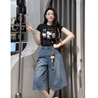 Quần Jean Ngố Nữ [Đùi To Mặc Vẫn Thon] Ống Rộng Baggy Che Chân Cong Lưng Cao Tôn Dáng Mei Clothing
