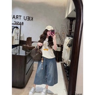 Quần Jean Ngố Nữ [Đùi To Mặc Vẫn Thon] Ống Rộng Baggy Che Chân Cong Lưng Cao Tôn Dáng Mei Clothing