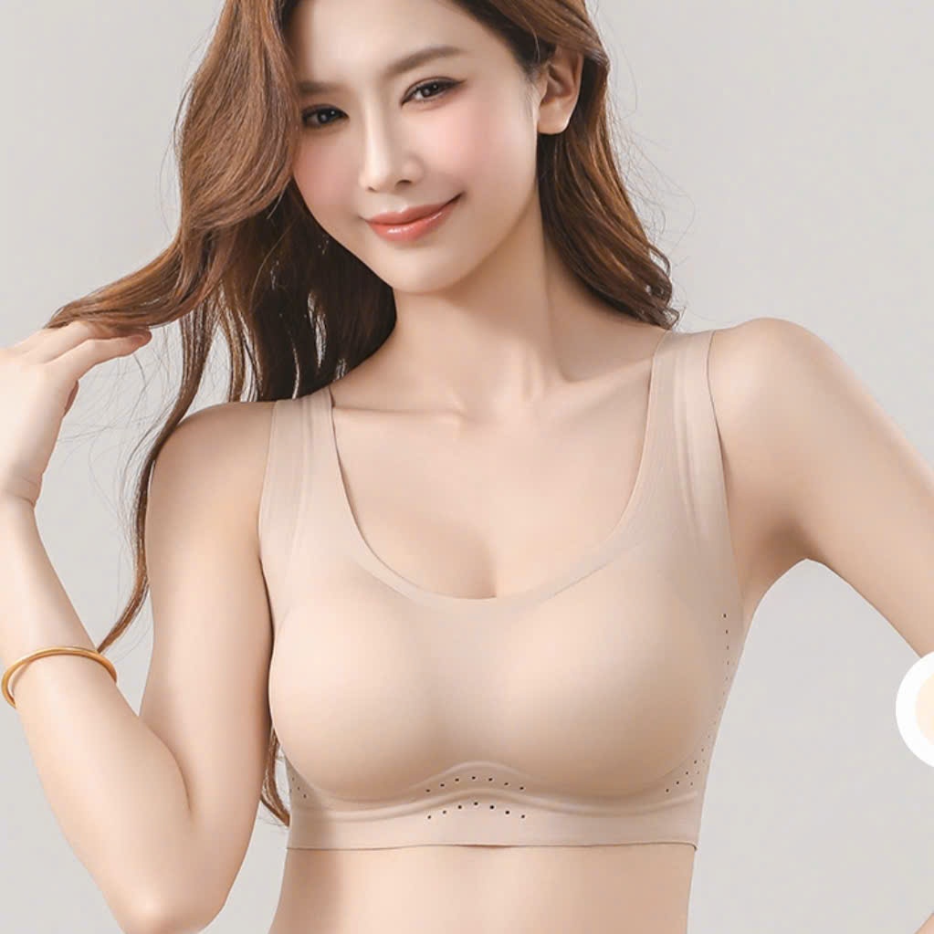 Áo bra su tàng hình B032, Áo lót bra không lộ viền thông hơi