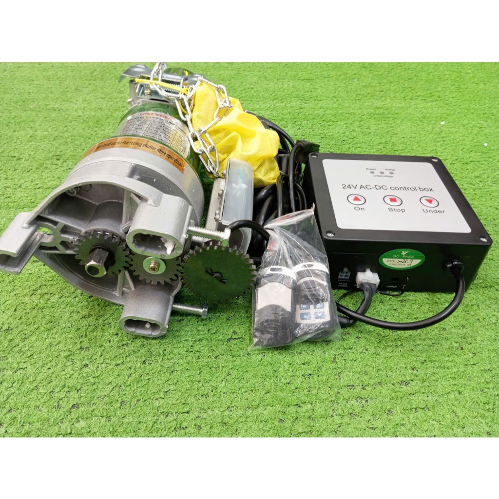 Mô tơ cuốn nice chen 24V 600DC kèm hộp khiển,  tải trọng 600kg dùng làm cửa cuốn, bạt xếp cỡ vừa , nhỏ....