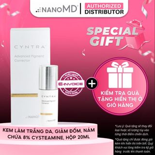 Kem Hỗ Trợ Trắng Sáng, Làm Mờ Vết Nám Trên Da NanoMD Cyntra Advanced Pigment Corrector