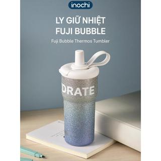 Ly Giữ Nhiệt Fuji Bubble Inochi 600ml – Inox 5 Lớp Giữ Nóng Lạnh 6H+, Giữ Nhiệt Cao Cấp Chống Tràn