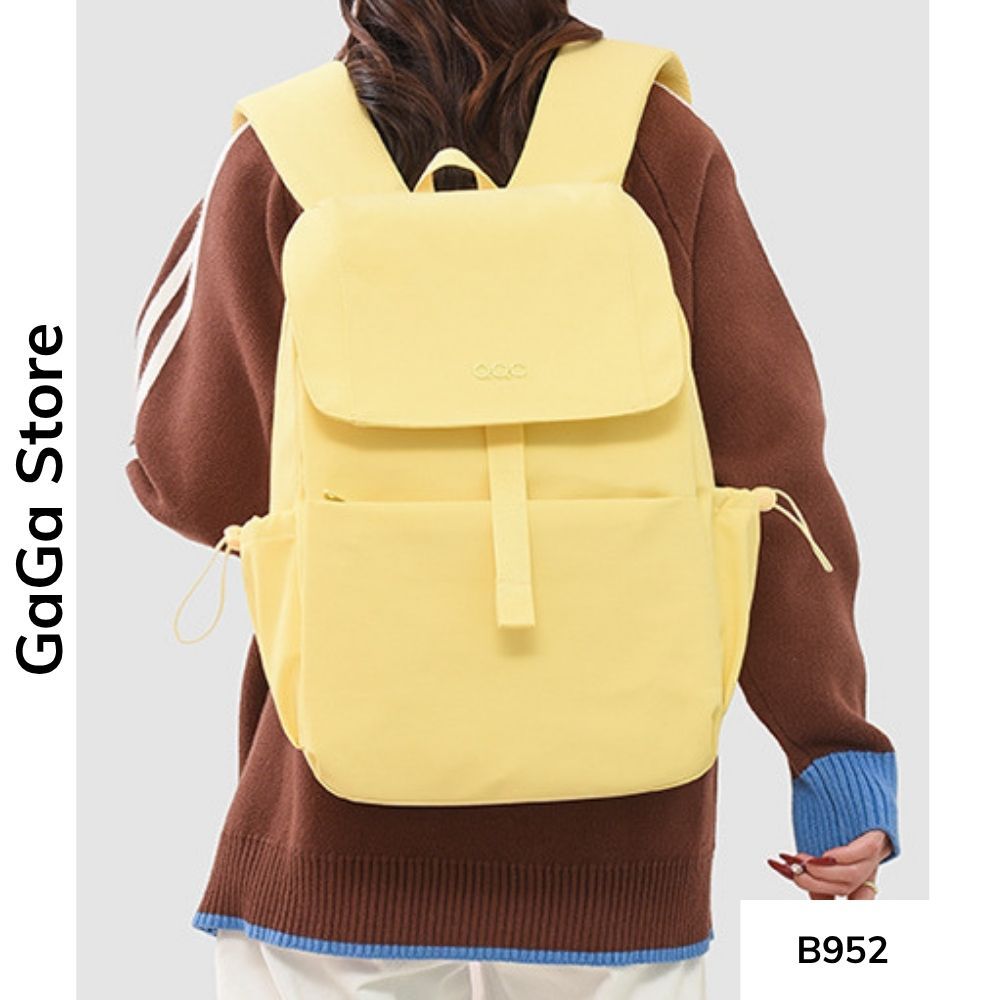 Balo unisex đi học nhiều ngăn đơn giản phong cách Ulzzang cho học sinh các cấp B952 gagastore
