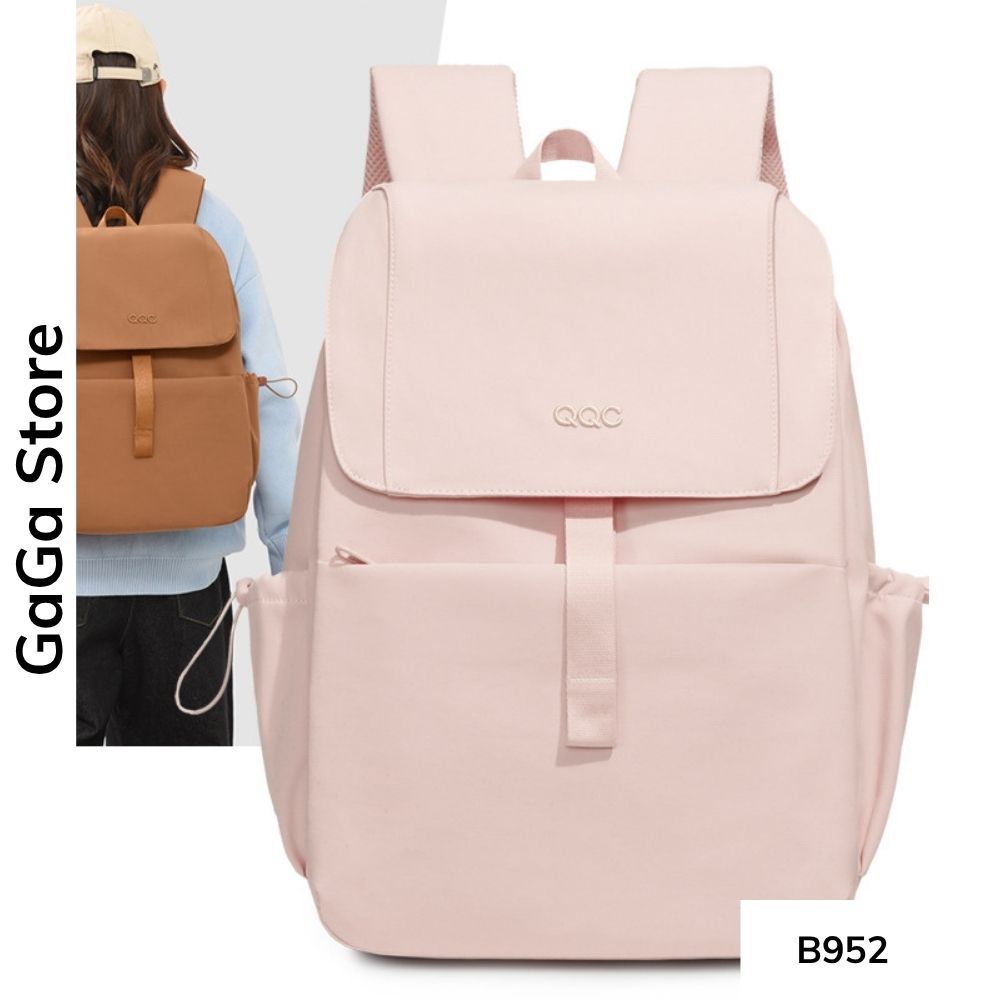Balo unisex đi học nhiều ngăn đơn giản phong cách Ulzzang cho học sinh các cấp B952 gagastore