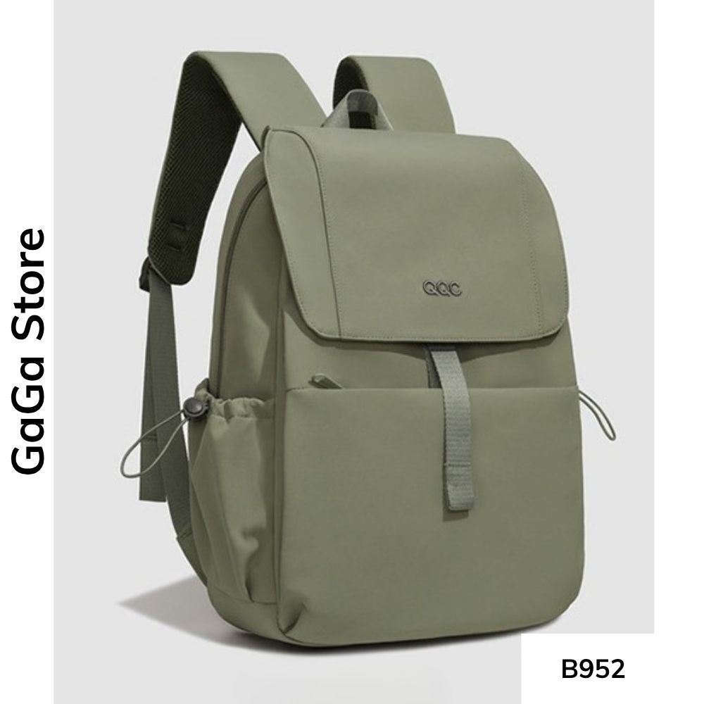 Balo unisex đi học nhiều ngăn đơn giản phong cách Ulzzang cho học sinh các cấp B952 gagastore