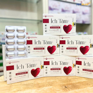 Viên Uống Ích Tâm NT – Hỗ Trợ Tim Mạch, Tăng Cường Lưu Thông Máu, Giảm Nguy Cơ Bệnh Tim Mạch
