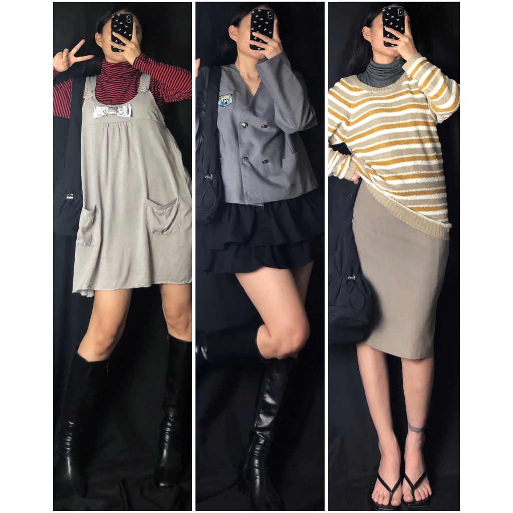 [April6 clothing] Set đồ vintage phối sẵn đa phong cách được chọn mẫu, mô tả trên từng ảnh