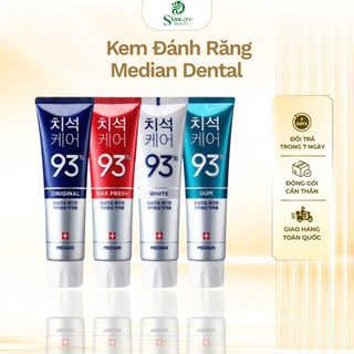 Kem Đánh Răng Median Dental IQ Ngăn Ngừa Vôi Răng 120g, Có Nhiều Hương Vị