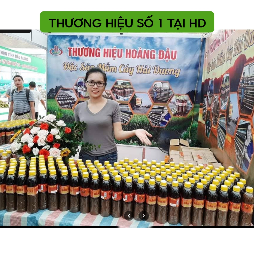 Mắm Cáy Hoàng Đậu Đặc Sản Tứ Kỳ Hải Dương chai 500ml