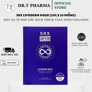 [HÀNG CÔNG TY] Combo 10 Mặt Nạ Tế Bào Gốc, Phục Hồi, Chống Lão Hóa SRX Lipoderm Mask (20g)