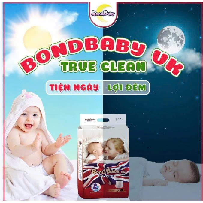 TÃ BỈM BONBABY CHO BÉ - Chống Hăm,Chống Tràn, Không Gây Kích Ứng - ĐỦ SIZE