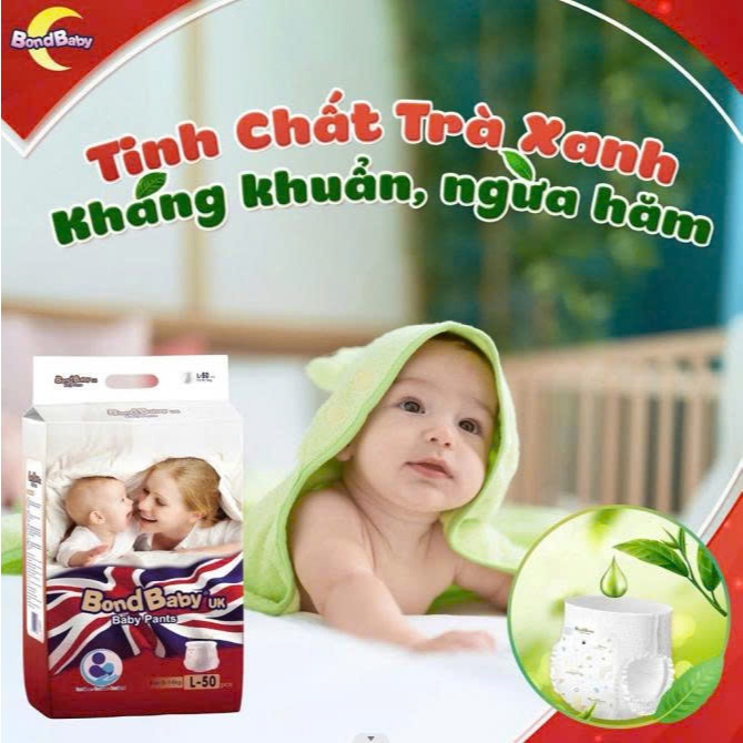 TÃ BỈM BONBABY CHO BÉ - Chống Hăm,Chống Tràn, Không Gây Kích Ứng - ĐỦ SIZE