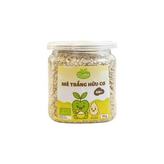 Mè Trắng Hữu Cơ C'LaVie 90g Bổ Sung Canxi Giàu Chất Xơ Hỗ Trợ Tiêu Hóa Thơm Bùi Cho Bé & Làm Sữa Hạt - Natural Market