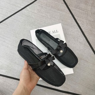 [FROM RỘNG LÙI 1SZ] Giày lưới bệt nữ mùa hè chất lưới thoáng mát Mã L124