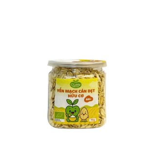 Yến Mạch Cán Dẹt Hữu Cơ C'LaVie 70g Giàu Chất Xơ Hỗ Trợ Tiêu Hóa, Tốt Cho Trí Não Bé Ăn Dặm & Ăn Kiêng - Natural Market