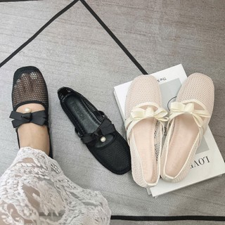 [FROM RỘNG LÙI 1SZ] Giày lưới bệt nữ mùa hè chất lưới thoáng mát Mã L124