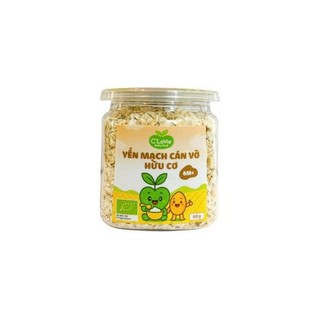 Yến Mạch Cán Vỡ Hữu Cơ C'LaVie 60g - Nấu Nhanh Tiện Lợi, Giàu Chất Xơ Hỗ Trợ Tiêu Hóa Cho Bé Ăn Dặm - Natural Market