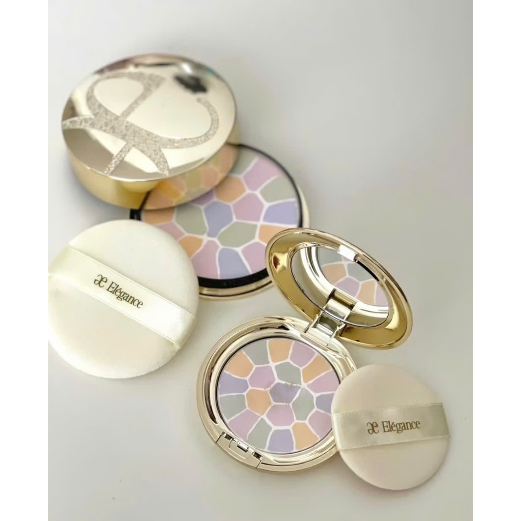 NEW 2026] Phấn Phủ Nén Elegance La Poudre Haute Nuance Luxueuse