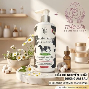 Lotion Dưỡng Ẩm Sữa Bò YC 250g – Làm Mềm Da, Dưỡng Ẩm & Hỗ Trợ Chống Nắng Nhẹ, Hương Dịu Nhẹ