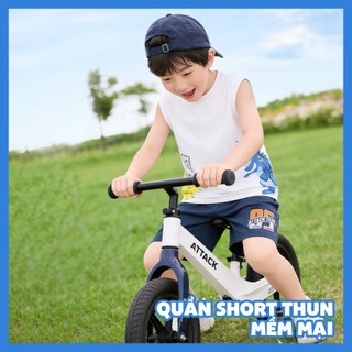 Áo Sát Nách Bé Trai KTT26S002R Wookids | Áo Ba Lỗ Cotton Thoáng Mát Cho Bé 2-9 Tuổi