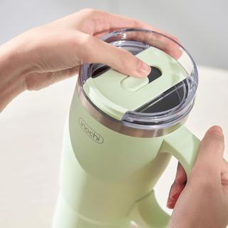 Bình Giữ Nhiệt Fuji Wander Inochi 950ml - Inox 304 Có Ống Hút Giữ Nóng Lạnh 6H+ Nắp Trượt Tiện Lợi