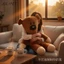Gấu Bông Teddy Mr Bean - Gấu Bông Cao Cấp Lớn Mềm Mịn, Quà Tặng Dễ Thương G183, Lý Tưởng Để Ôm Ngủ