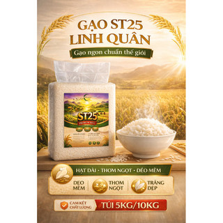 Gạo ST25 HỖN HỢP túi 5KGS, gạo ngon giá tốt