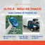Sơn xe tải THACO màu xanh dương ánh ve dưa 1K (Code: H-TH4) 1L - 500ML