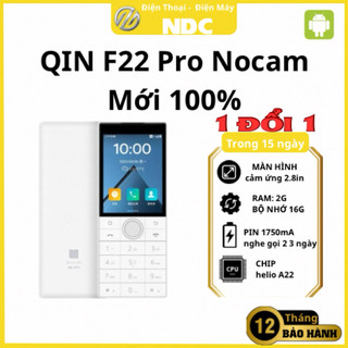 Điện thoại bàn phím Android Qin F22 2024 Quốc Tế | Không Camera | RAM 2GB | Gõ Tiếng Việt | Máy phụ siêu gọn