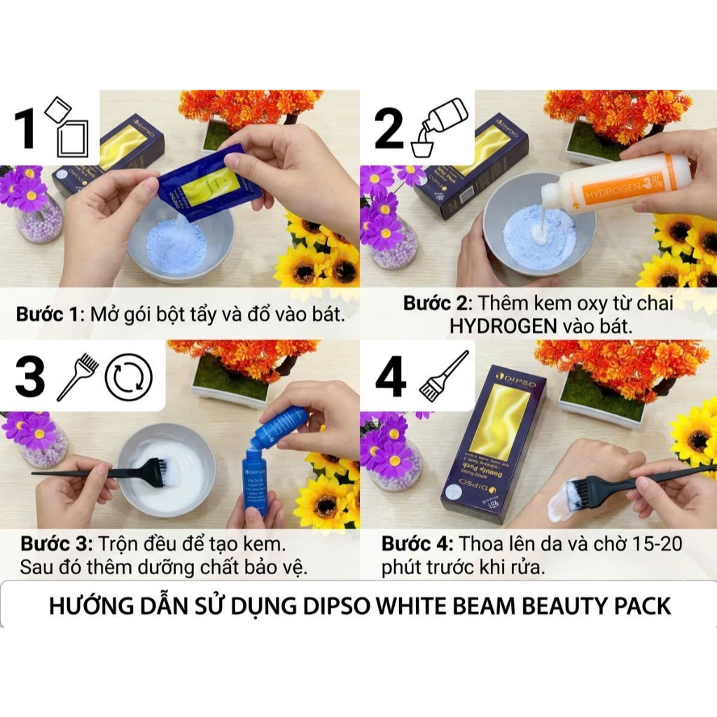 [ BÁN CHẠY ] Kem Tắm Sáng Da Thiên Nhiên DIPSO Hàng Thái Lan Chính Hãng (90ml)