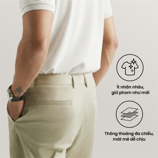 [🔥HOT] Áo Polo Nam Ngắn Tay Trơn Form Fitted - Routine 10S25POL024R1