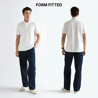 [🔥HOT] Áo Polo Tay Ngắn Phối Cổ Form Fitted - Routine 10F24POL029