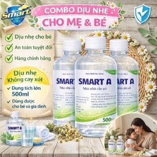 Nước muối Smart A 0.5% – Chăm sóc răng miệng, ho, vệ sinh khoang miệng, dùng hằng ngày cho cả gia đình