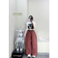 Quần Dài Nữ Gió Suông Thoáng Mát Cạp Cao Phối Viền Dáng Suông Basic Dễ Phối Q.Zhou | SANA CLOSET #9258