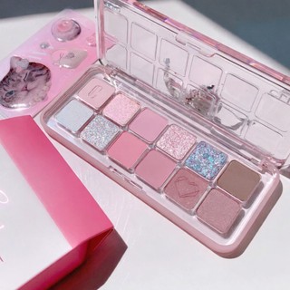 Phấn Mắt CLIO Pro Eye Palette Air Makeup Bảng Phấn Mắt Clio 12 ô Lâu Trôi Trang Điểm - Skinora Beauty