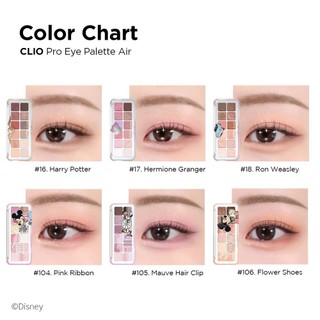 Phấn Mắt CLIO Pro Eye Palette Air Makeup Bảng Phấn Mắt Clio 12 ô Lâu Trôi Trang Điểm - Skinora Beauty