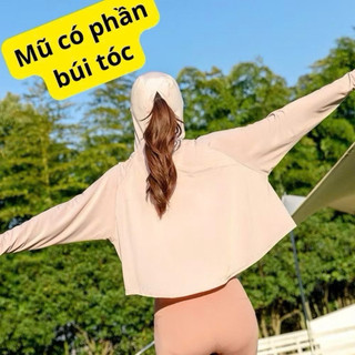 Áo Chống Nắng Dáng Ngắn Cánh Dơi Chất Vải LỤA BĂNG THUN LẠNH Mềm Mát Siêu Thấm Hút Mồ Hôi