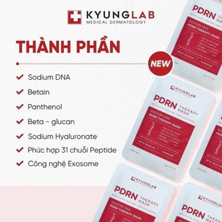 Combo 10 Mặt Nạ KyungLab PDRN Dưỡng Ẩm Mặt Nạ Repair Kyunglab Phục Hồi Da Chống Lão Hóa - Skinora Beauty