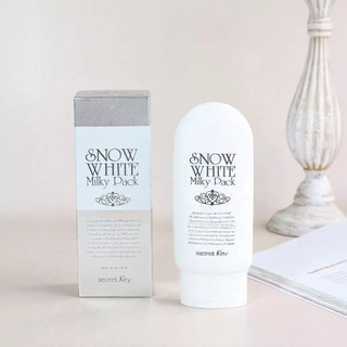 Kem Ủ Trắng Body Snow White Kem Makeup Body Secret Key Snow White Milky Pack Trắng Da 200g - Skinora Beauty