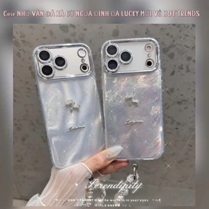 Ốp lưng iPhone Xà Cừ Ngựa Đính Đá Lucky Sang Trọng May Mắn - Nắng Case