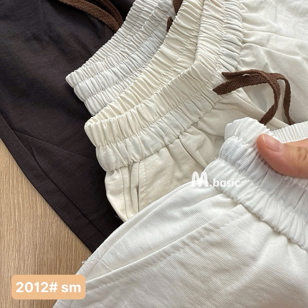 Quần Ngố Nữ  Q.Chou Thô Đũi Mềm Mát Dáng Đứng Form – Quần Lửng Nữ Basic Dễ Phối Thanh Lịch | SANA CLOSET