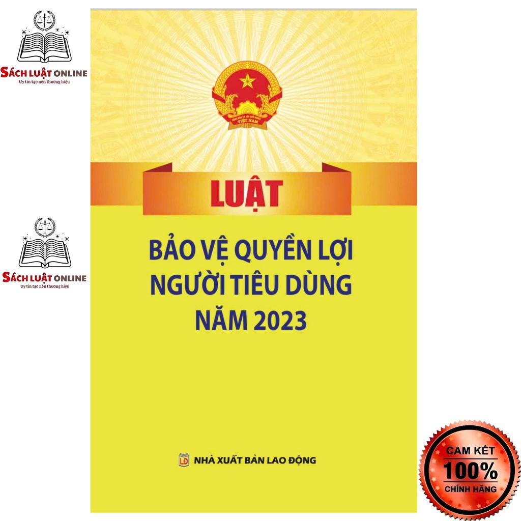 Sách - Luật bảo vệ quyền lợi người tiêu dùng năm 2023 (NXB Lao động)