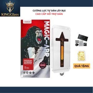 Kính Cường Lực Khung Tự Dán Hỗ Trợ Full Màn Cao Cấp điện thoại Ipohne 17 x xr 16.15.14 Pro Max 13 Pro Max 12 Pro Max
