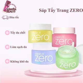 Sáp Tẩy Trang Z​e​ro Tẩy Trang Dạng Sáp Banila Co C​l​e​a​n It Z​e​r​o C​l​e​a​n​s​i​n​g  7ml 50ml- Skinora Beauty