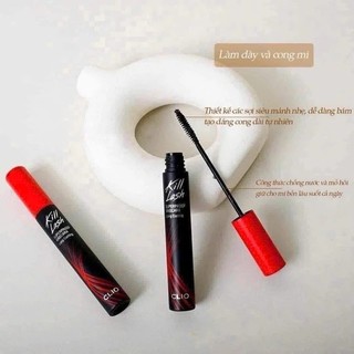 Mascara CLIO Làm Cong Mi Chuốt Mi CLIO Kill Lash Superproof Chống Nước Lâu Giữ Cong 24H 7g - skinora Beauty